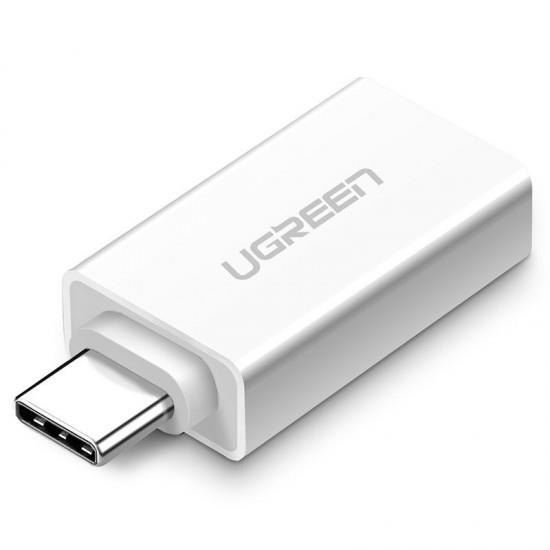 Αντάπτορας USB-C 3.1 σε USB 3.0 UGREEN US173 30155 Λευκό (340257)