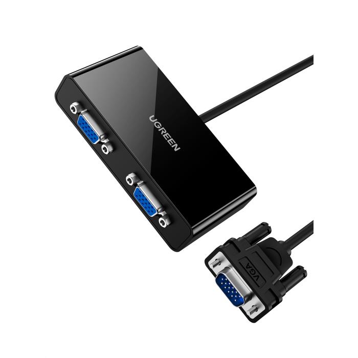 VGA Splitter UGREEN 20918 1PC σε  2 οθόνες (340287)