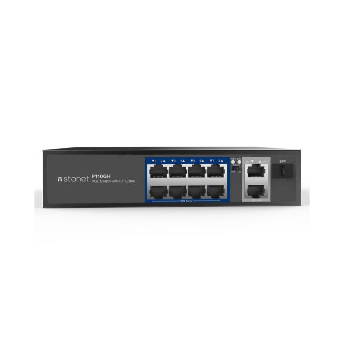 Switch 10 Θέσεων PoE Stonet P110GH 10/100 Mbps (350011)