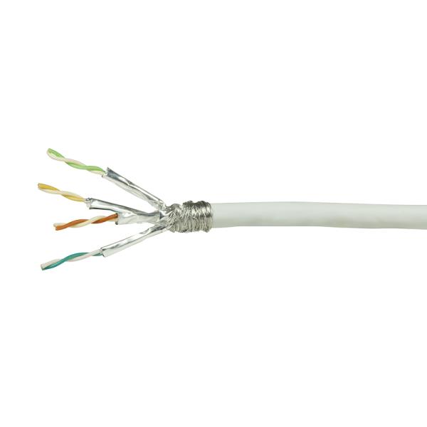 Καλώδιο Δικτύου F/UTP CAT5 LogiLink CPV001 100m Μονόκλωνο Γκρι (030117)