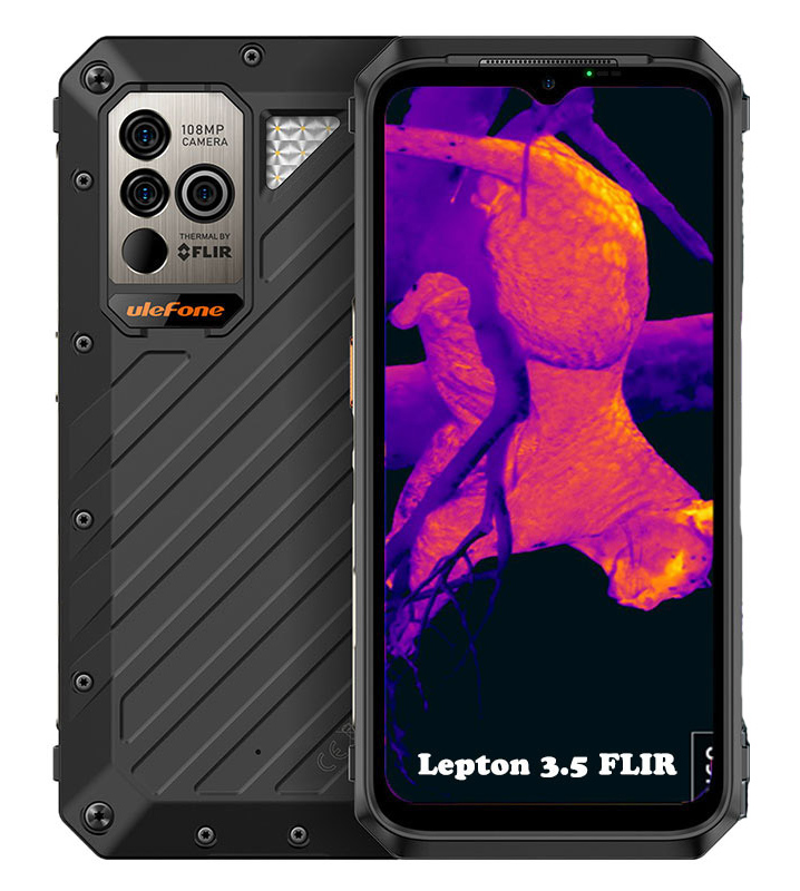 ULEFONE smartphone Power Armor 19T, 6.58", 12/256GB, 9600mAh, IP68/IP69K, μαύρο (108277)