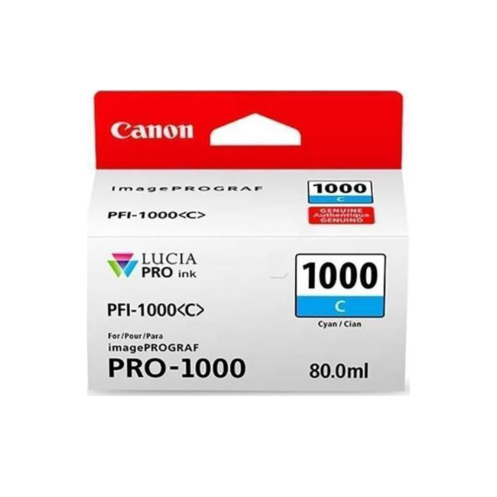 ΑΝΑΛΩΣ CANON IINK-PFI-1000 Cyan (0547C001) (332517)