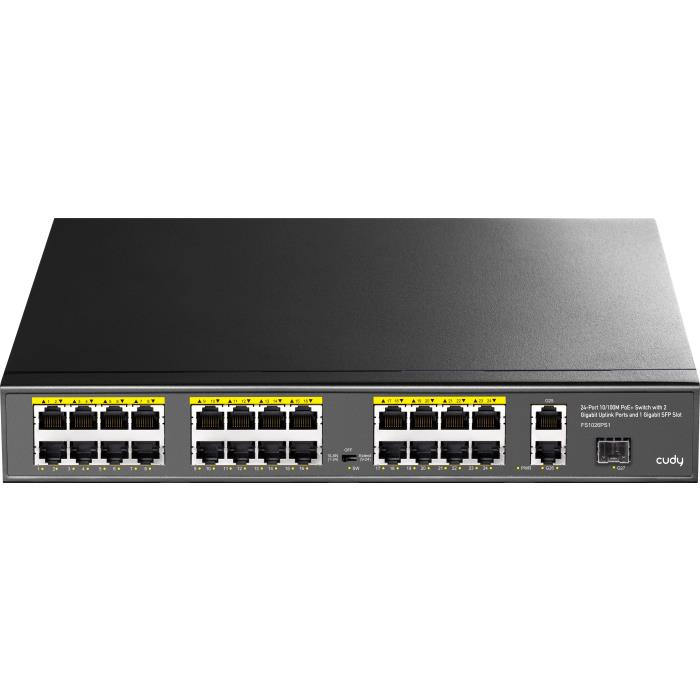 Switch 26 Θέσεων PoE Cudy FS1026PS1 10/100 Μbps (370031)