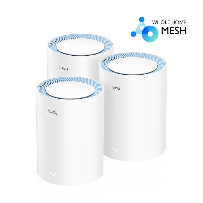 Mesh Cudy M1200 Wi-Fi AC1200 (3-Pack) (370036)
