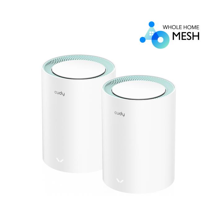 Mesh Cudy M1300 Wi-Fi AC1200 Gigabit (2-Pack) (370038)