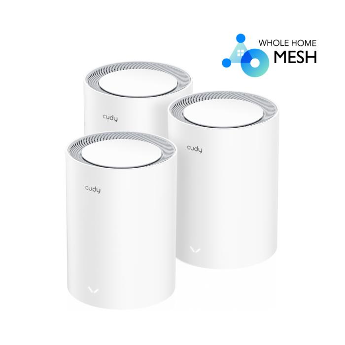 Mesh Cudy M1800 V2.0 Wi-Fi 6 AX1800 (3-Pack) (370042)