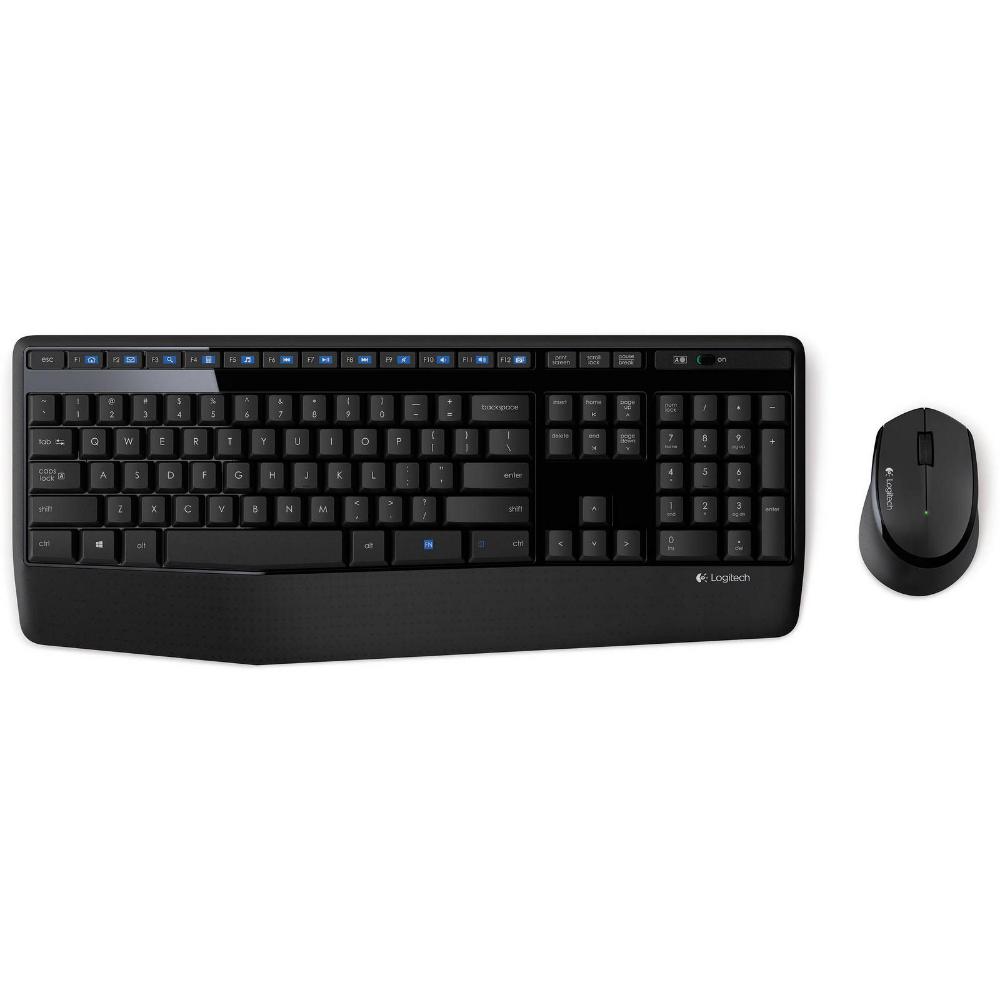 Logitech MK345 Combo Ασύρματο Σετ Πληκτρολόγιο & Ποντίκι US (920-006489) (LOGMK345US)