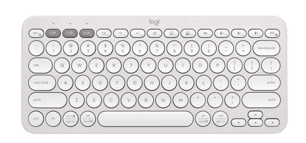 LOGITECH Keyboard Blueetooth K380s White (920-011852)