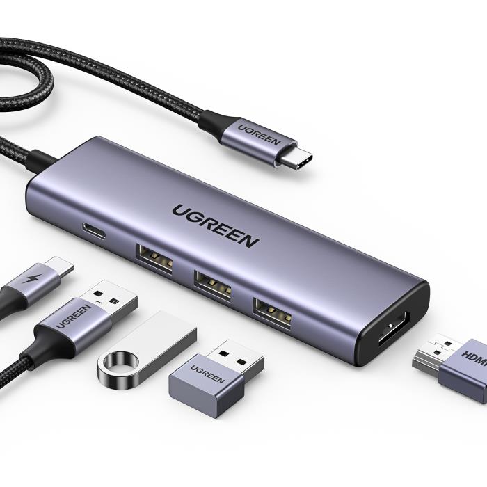 USB-C Docking Station 5 σε 1 UGREEN CM511 15596 (340400)