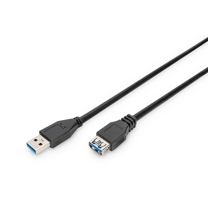 USB cable type A-A M/F V. 3.0 1.8m (AK-300203-018-S)