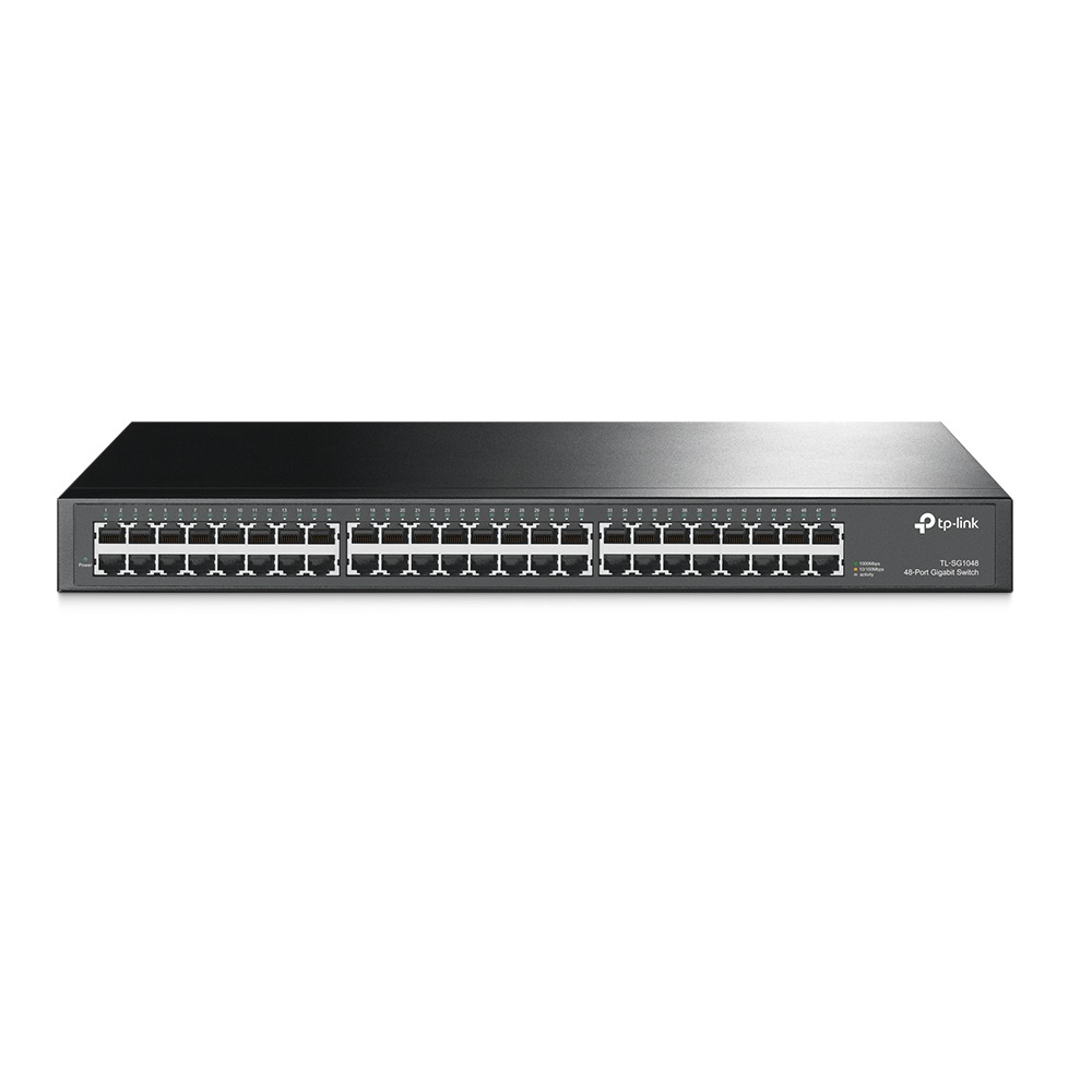 SWITCH 48 Gigabit RJ45 Ports, 1U 1U 19-inch Rack-mountable  Case (TL-SG1048)