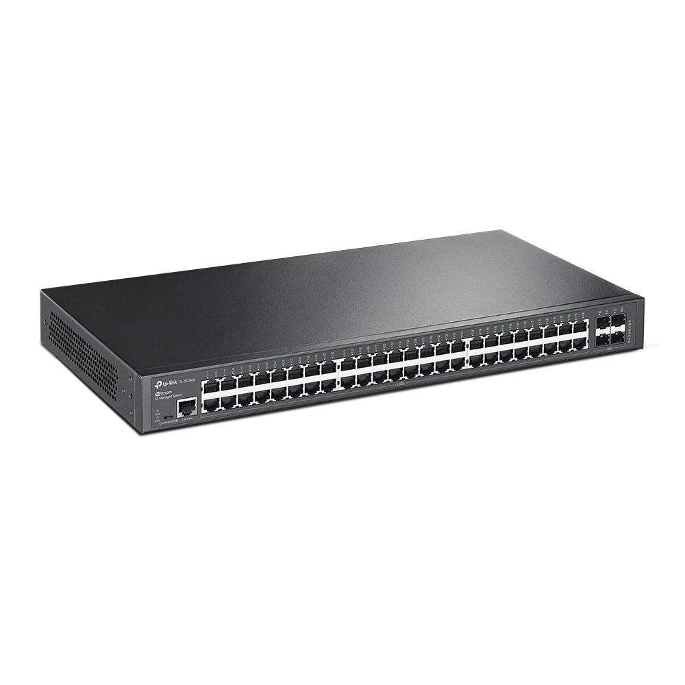 SWITCH 48-Port Gigabit L2+ Managed Switch with 4 SFP Slots 19-inch Rack-mountable  Case (SG3452)