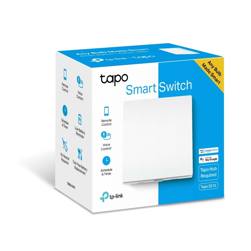 Smart Light Switch 1-Gang 1-Way (Tapo S210)