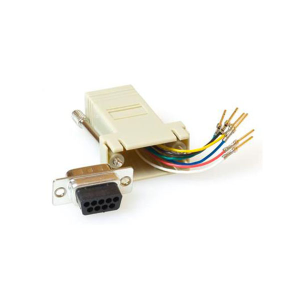 Adapter DB9 F - RJ45 F 8P/8C (TD09F8)