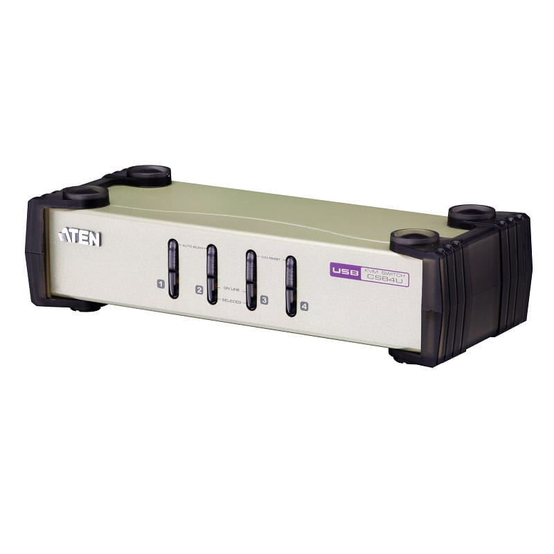 KVM 4PORT USB + ΚΑΛΩΔΙΑ USB/PS2 (CS84U/6312)