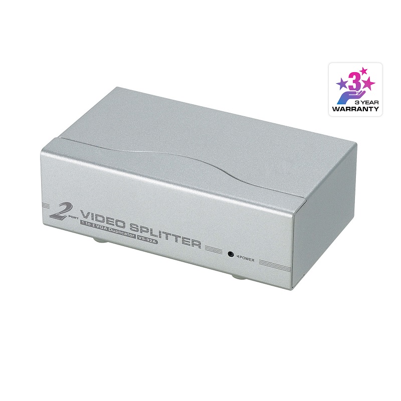 SPLITTER VGA 2 PORT 350MHz (VS92A/6381)