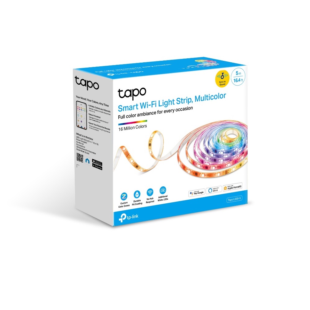 Tapo Smart Light Strip, Multicolor (Tapo L930-5)