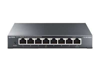 TP-LINK 8-Port Gigabit Managed Reverse PoE Switch (RP108GE) (TPRP108GE)