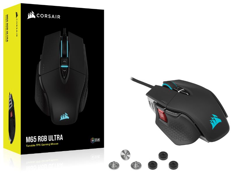 Corsair Wired Gaming Mouse M65 RGB Ultra Tunable FPS 26.000 Dpi - Black - CH-9309411-EU2 (00171627)