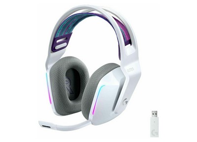 Logitech Lightspeed Gaming Headset G733 white (981-000883) (LOGG733WH)