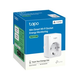Mini Smart Wi-Fi Socket, Energy Monitoring, Matter Certified (Tapo P110M)
