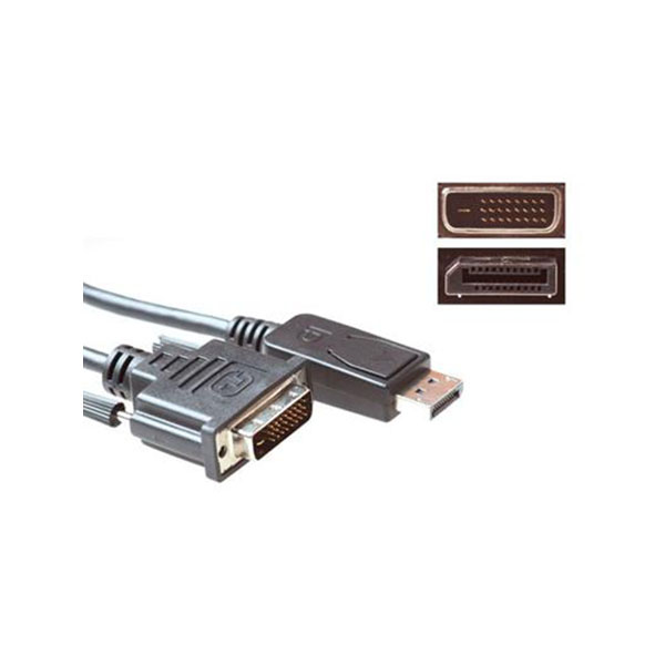 ΚΑΛΩΔΙΟ DisplayPort M/DVI M 1.8m(1920χ1080@60Hz) (AK3995)