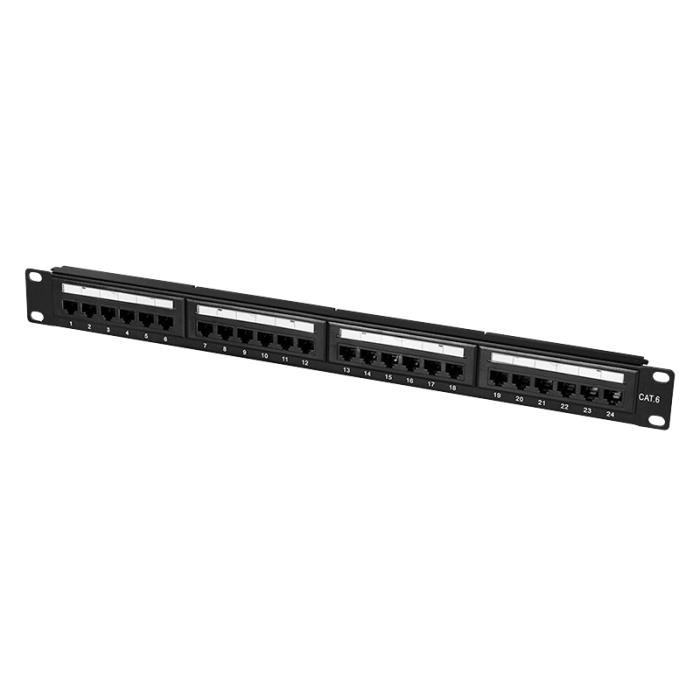Patch Panel CAT6 24 Θέσεων 1U Logilink NP0004 EconLine (030858)