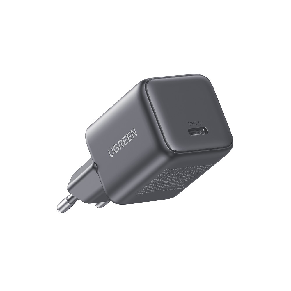 Φορτιστής Σπιτιού GaN PD 30W UGREEN X513 55531 1 Θέσης Γκρι (340556)