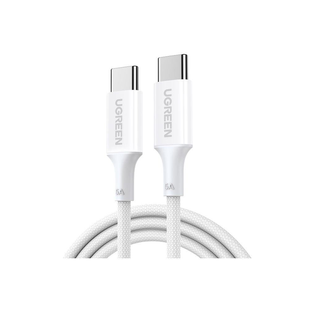 Καλώδιο Φόρτισης UGREEN L502 65255 USB-C σε USB-C PD 100W 1m Γκρι (340566)