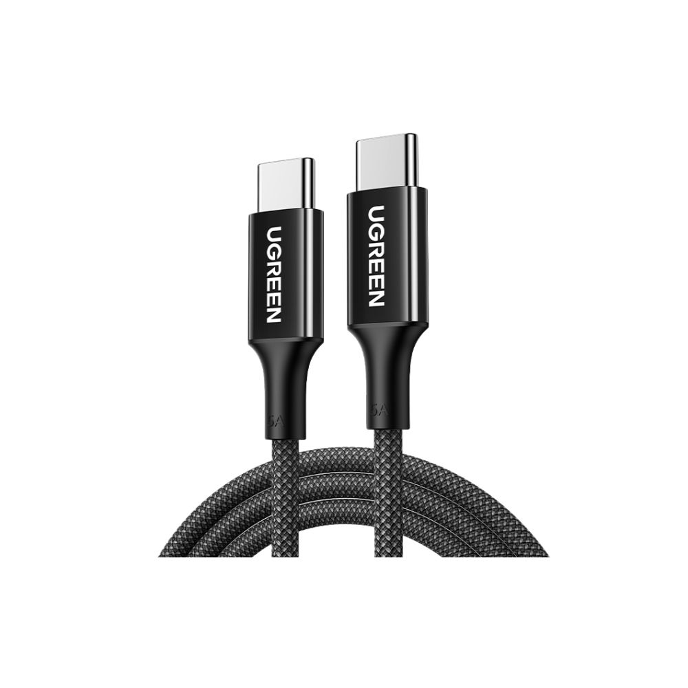 Καλώδιο Φόρτισης UGREEN L502 65250 USB-C σε USB-C PD 100W 2m Μαύρο (340571)