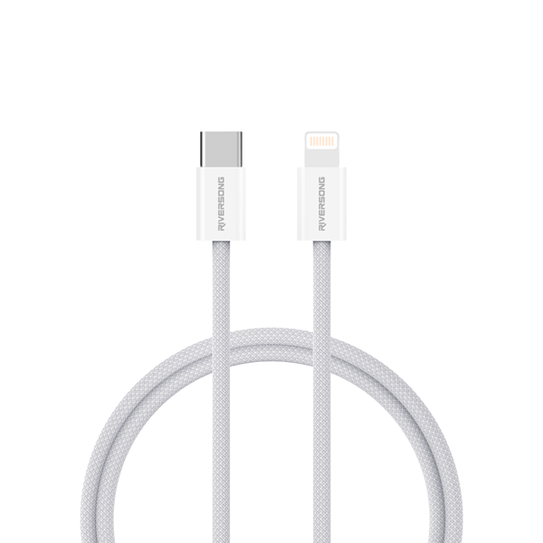 Riversong Cable Type-C to Lightning 27W Lotus 10 1m Light Gray (CL53)