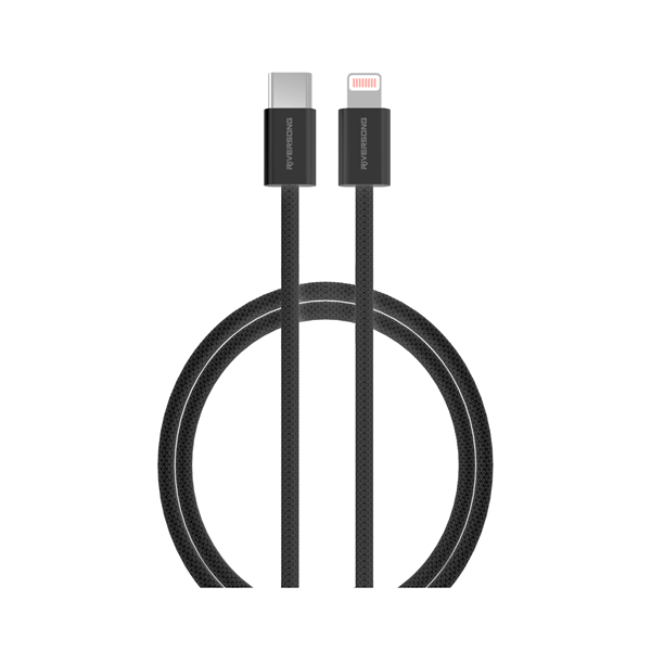 Riversong Cable Type-C to Lightning 27W Lotus 10 1m Black (CL53BL)