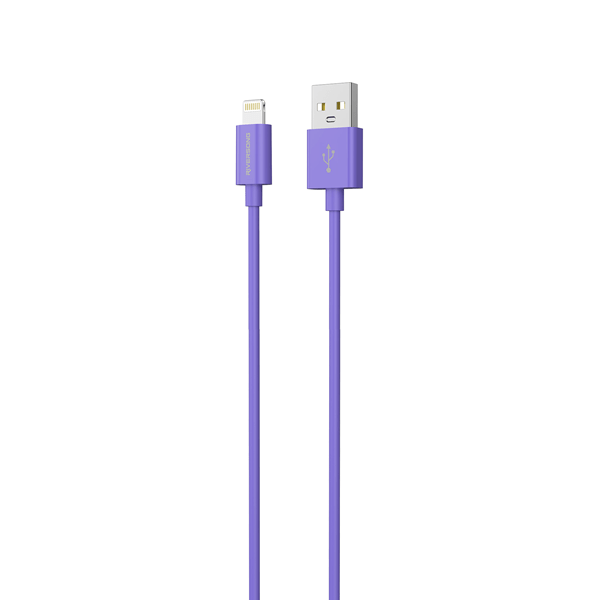 Riversong Cable USB to Lightning 3A Lotus 08 1.2m Purple (CL71PU)