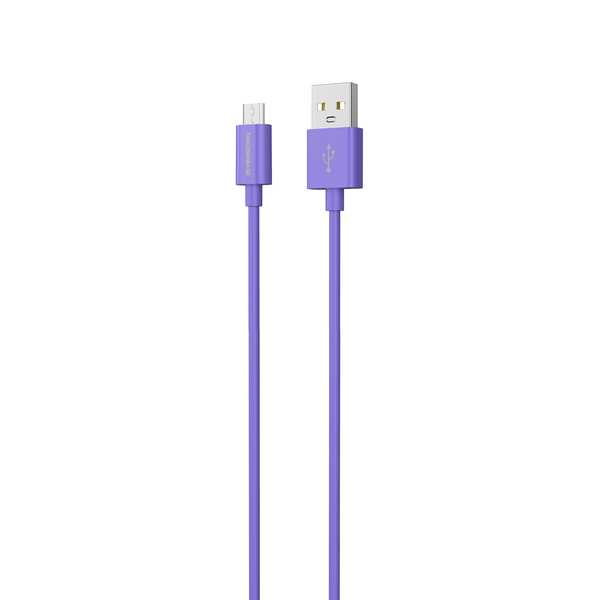 Riversong Cable USB to Micro USB 3A Lotus 08 1.2m Purple (CM71PU)