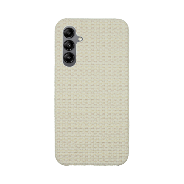 Vivid Woven Pattern Case Samsung Galaxy A04s Beige (CS-ETH Case 1-2403005)