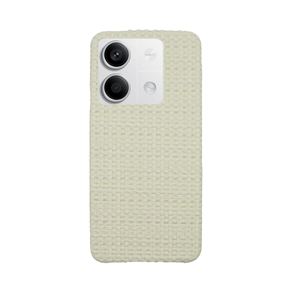 Vivid Woven Pattern Case Redmi Note 13 Pro/Poco X6 5G Beige (CS-ETH Case 1-2403008)