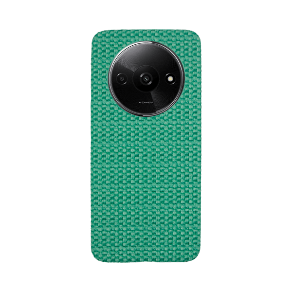 Vivid Woven Pattern Case Redmi A3 Green (CS-ETH Case 2-2403002)
