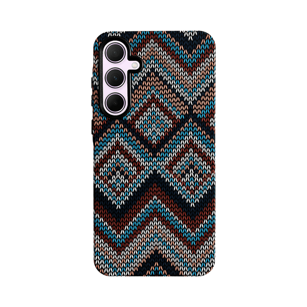 Vivid Ethnic Style Case Samsung Galaxy A35 5G Blue/Purple (CS-ETH Case 3-2403001)
