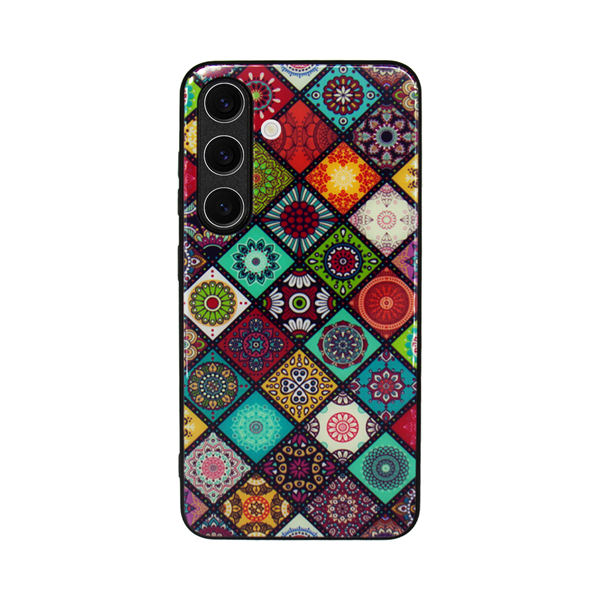 Vivid Ethnic Style Case Samsung Galaxy S24+ Red (CS-ETH Case 4-2403007)