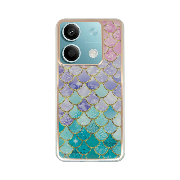 Vivid Mermaid Scale Silicone Case Redmi Note 13 5G Colorful (CS-FSHN BLK 1-2403004)