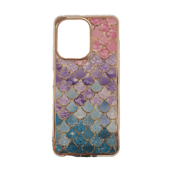 Vivid Mermaid Scale Silicone Case Xiaomi Redmi 12C Colorful (CS-FSHN BLK 1-2403006)