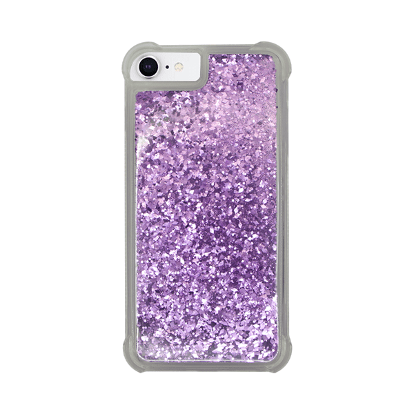 Vivid Liquid Glitter Case Apple iPhone 6/6s/7/8 Purple (CS-FSHN GLT 1-2403003)