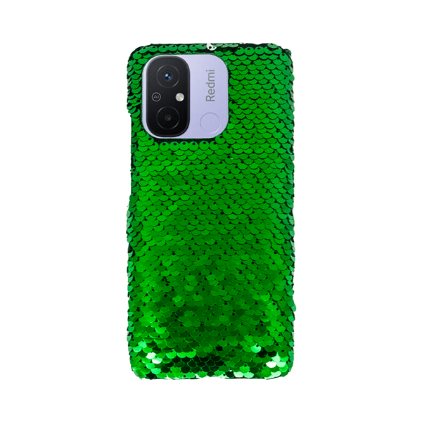 Vivid Sequin Case Xiaomi Redmi 12C Green (CS-FSHN GLT 10-2403008)