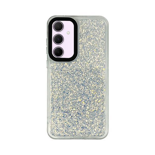 Vivid Glitter Shine Case Samsung Galaxy A35 5G Silver (CS-FSHN GLT 11-2403014)