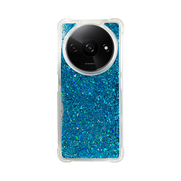 Vivid Liquid Glitter Case Redmi A3 Blue (CS-FSHN GLT-2403005)