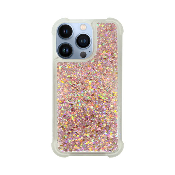Vivid Liquid Glitter Case Apple iPhone 13 Pro Max Rose Gold (CS-FSHN GLT 3-2403003)