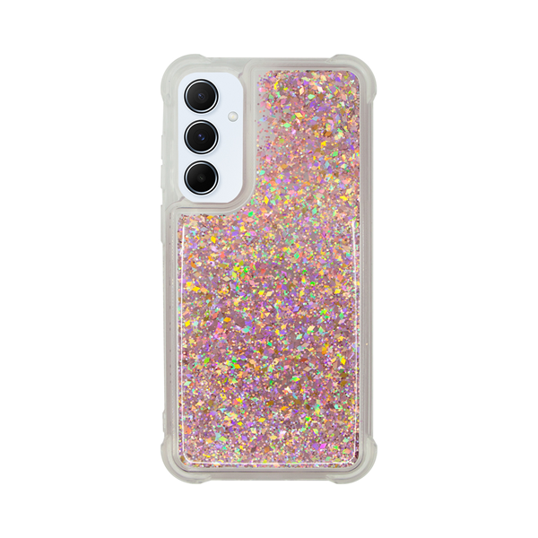 Vivid Liquid Glitter Case Samsung Galaxy A55 5G Rose Gold (CS-FSHN GLT 3-2403008)