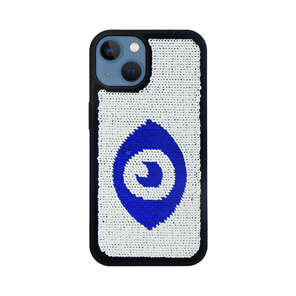Vivid Sequin Case Apple iPhone 13 Silver/Blue (CS-FSHN GLT 9-2403001)