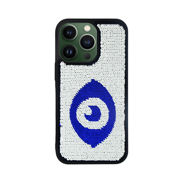 Vivid Sequin Case Apple iPhone 13 Pro Silver/Blue (CS-FSHN GLT 9-2403002)