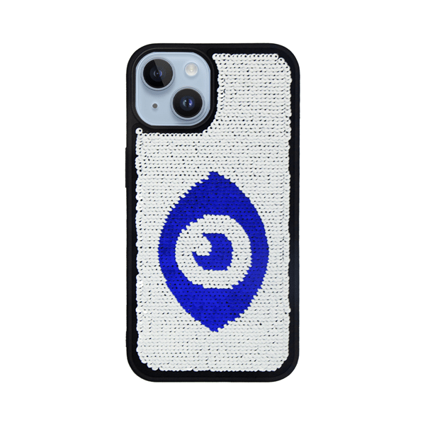 Vivid Sequin Case Apple iPhone 14 Silver/Blue (CS-FSHN GLT 9-2403004)